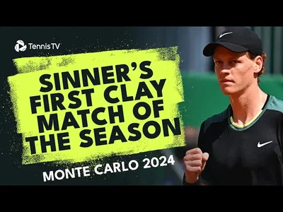Le chef-d'œuvre de Jannik Sinner pour son premier match sur terre battue de la saison contre Sebastian Korda à Monte-Carlo