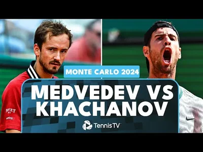 Medvedev surpris par Khachanov au troisième tour sur la terre battue de Monte-Carlo !