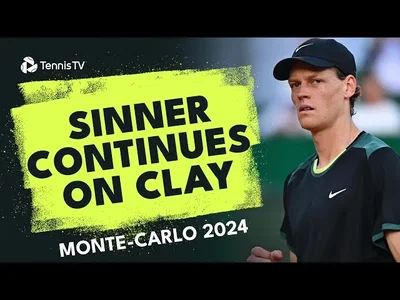 Les meilleurs moments du match Sinner vs Struff au troisième tour sur la terre battue de Monte-Carlo