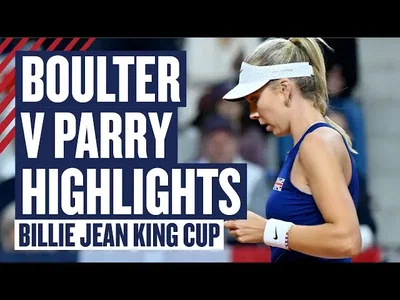 Les meilleurs moments de Boulter vs Parry, premier match de la rencontre Grande-Bretagne vs France (Billie Jean King Cup Qualifier 2024)