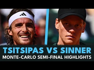 Jannik Sinner vs Stefanos Tsitsipas Demi-Finale Highlights | Monte Carlo 2024