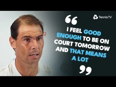 Rafael Nadal fait le point sur sa condition physique