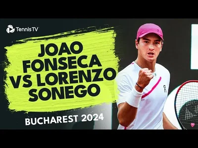 Fonseca, 17 ans, bat Sonego à Bucarest. Voici les temps forts du match.