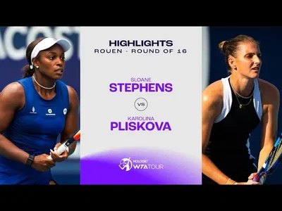 Les meilleurs moments de Stephens vs Pliskova au 2e tour sur la terre battue de Rouen