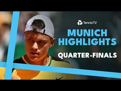 Zverev vs Garin, Rune vs Huesler, Fritz vs Draper et Struff vs Auger-Aliassime. Voici les temps forts des quarts de finale à Munich.