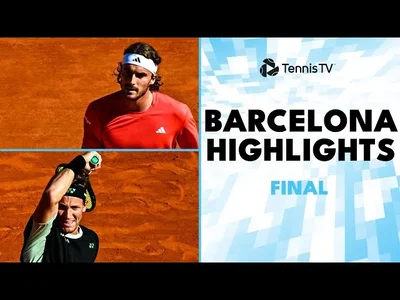 Les meilleurs moments de la finale entre Ruud et Tsitsipas sur la terre battue de Barcelone