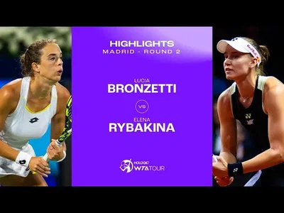 Lucia Bronzetti vs Elena Rybakina | 2024 Madrid Round 2