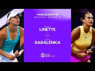 Magda Linette vs Aryna Sabalenka | 2024 Madrid Round 2