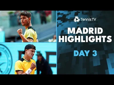 Alcaraz vs Shevchenko, Rublev vs Bagnis, Hurkacz vs Draper, Zverev vs Coric et Rune vs Navone. Voici les temps forts de la troisième journée à Madrid.