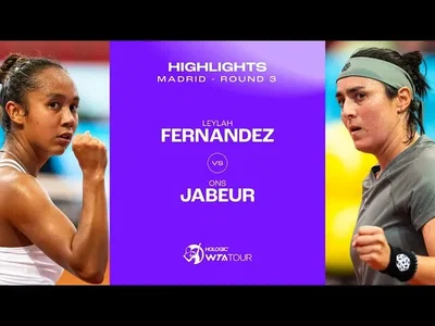 Leylah Fernandez vs Ons Jabeur | 2024 Madrid Round 3