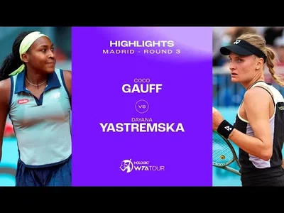 Coco Gauff vs. Dayana Yastremska | 2024 Madrid Round 3