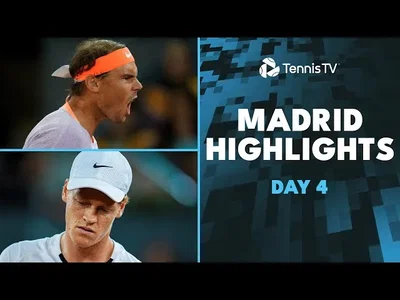 Nadal vs de Minaur, Tsitsipas vs Monteiro, Sinner vs Sonego, Medvedev vs Arnaldi et Dimitrov vs Mensik. Voici les temps forts de la quatrième journée à Madrid.