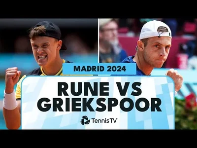 Holger Rune vs Tallon Griekspoor Highlights du match | Madrid 2024