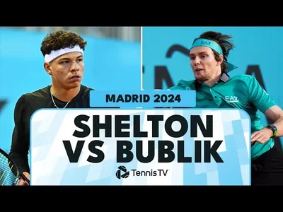 Ben Shelton vs Alexander Bublik Highlights des matchs divertissants | Madrid 2024