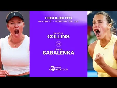 Danielle Collins vs Aryna Sabalenka | 2024 Madrid Huitièmes de finale