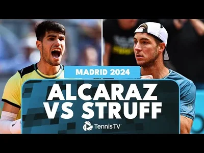 Carlos Alcaraz vs Jan-Lennard Struff | Madrid 2024 Faits marquants du match