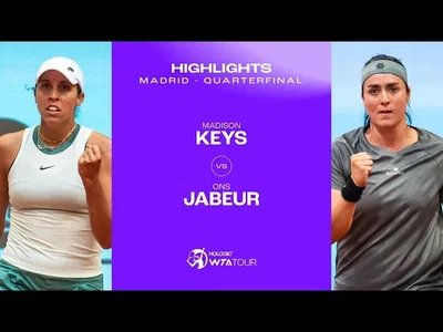 Madison Keys vs. Ons Jabeur | 2024 Madrid Quarterfinal