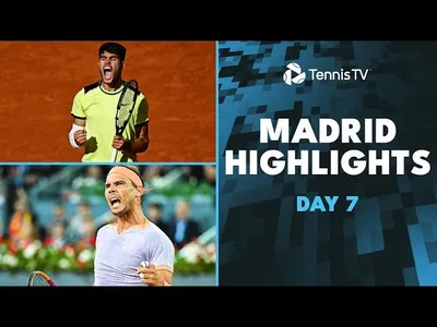 Nadal vs Lehecka, Alcaraz vs Struff, Medvedev vs Bublik, Zverev vs Cerundolo et Sinner vs Khachanov. Voici les temps forts de la 7e journée sur la terre battue madrilène