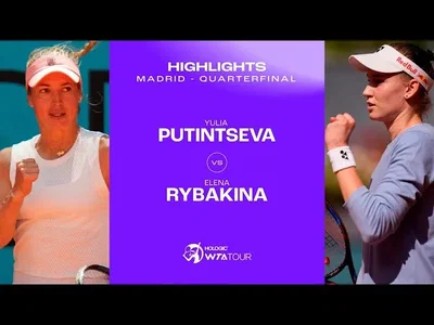 Yulia Putintseva vs Elena Rybakina | 2024 Madrid Quarterfinal