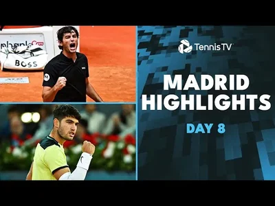 Alcaraz contre Rublev et Fritz contre Cerundolo. Voici les faits marquants de la huitième journée sur la terre battue madrilène
