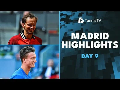 Medvedev abandonne face à Lehecka en quart de finale de Madrid. Les meilleurs moments du match.