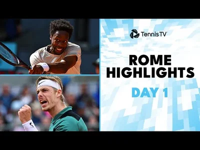 Monfils vs Monteiro, Shapovalov vs Darderi, Mensik vs Hanfmann et Borges vs Martinez. Voici les temps forts de la première journée sur la terre battue de Rome