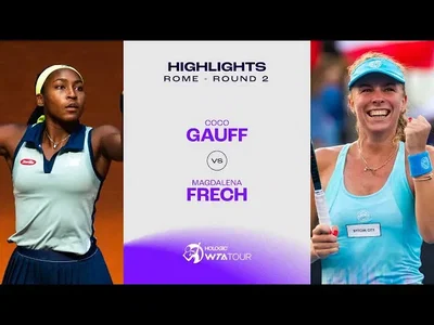 Gauff vs Frech au 2ème tour à Roma (WTA 1000)