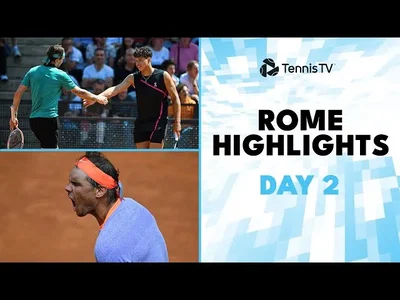 Nadal vs Bergs, Fognini vs Evans, Arnaldi vs Mayot, Draper vs Coric et Auger-Aliassime/Tiafoe vs Shelton/Bublik. Voici les temps forts de la deuxième journée à Rome (Masters 1000)