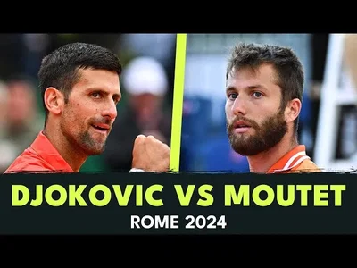 Novak Djokovic commence sa campagne à Rome contre Moutet | Rome 2024 Highlights