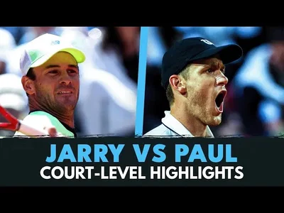 Les meilleurs moments de la demi-finale Jarry vs Paul sur la terre battue de Rome (Masters 1000)