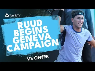 Casper Ruud donne le coup d'envoi de la campagne genevoise contre Ofner | Faits marquants de Genève 2024