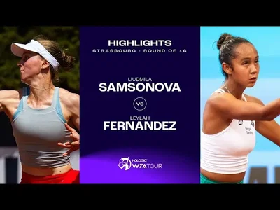 Les meilleurs moments de Samsonova vs Fernandez au 2e tour sur la terre battue de Strasbourg (WTA 500)