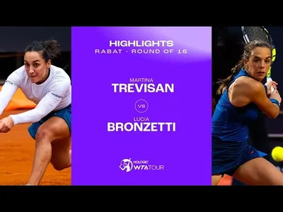 Les meilleurs moments de Bronzetti vs Trevisan au 2ème tour sur la terre battue de Rabat (WTA 250)