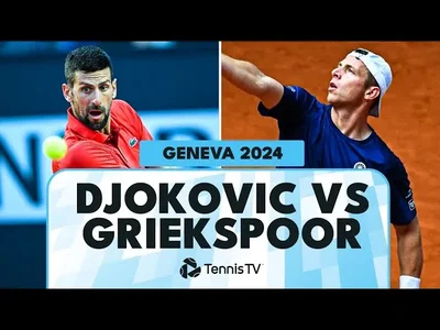 Les meilleurs moments de Djokovic vs Griekspoor en quarts sur la terre battue genevoise (ATP 250)