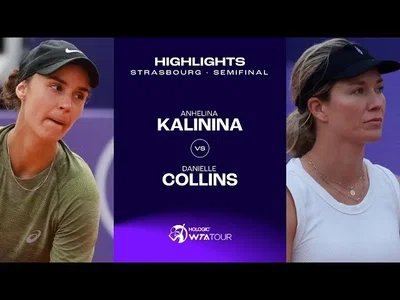 Les meilleurs moments de la demi-finale Collins vs Kalinina sur la terre battue de Strasbourg (WTA 500)