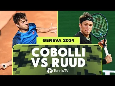Les meilleurs moments de la demi-finale Ruud vs Cobolli sur la terre battue genevoise (ATP 250)
