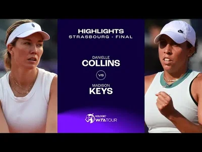 Les meilleurs moments de la finale Keys vs Collins sur la terre battue de Strasbourg (WTA 500)