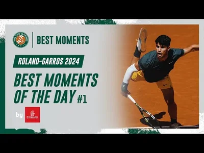 Les meilleurs moments de la première journée de Roland-Garros 2024