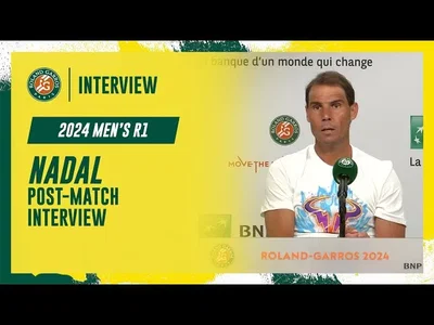 Regardez la conférence de presse de Nadal après sa défaite contre Zverev au 1er tour de Roland-Garros 2024