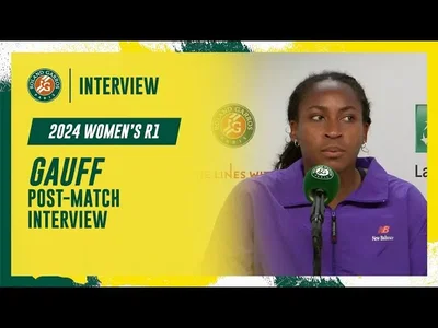 Regardez l'interview de Gauff lors de la conférence de presse du 1er tour de Roland-Garros 2024