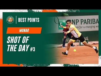 Le meilleur point de la troisième journée de Roland-Garros 2024, par Jaume Munar