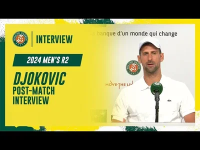 Regardez la conférence de presse d'après-match de Djokovic après sa victoire au 2e tour à Roland-Garros 2024