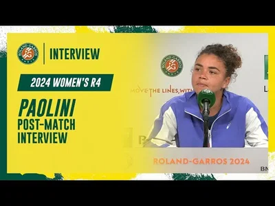 Regardez la conférence de presse d'après-match de Paolini après sa victoire au quatrième tour à Roland-Garros 2024