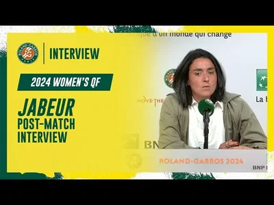 Regardez la conférence de presse de Jabeur après sa défaite en quarts de finale à Roland-Garros 2024
