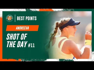 Regardez la magnifique défense d'Andreeva contre Sabalenka. C'est le point du jour lors de la 11ème journée à Roland-Garros.