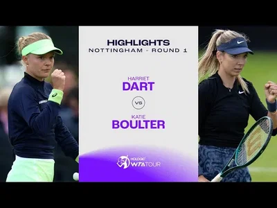 Meilleurs moments de Boulter vs Dart au 1er tour sur le gazon de Nottingham (WTA 250)