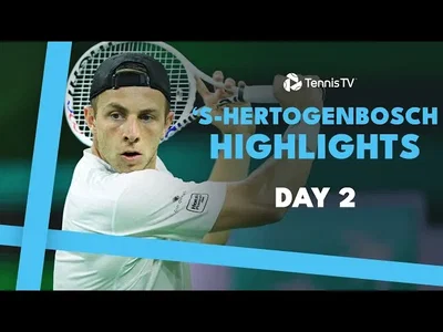 Griekspoor affronte Kecmanovic ; Raonic, Bergs et d'autres en vedette | 'S-Hertogenbosch 2024 Day 2 Highlights
