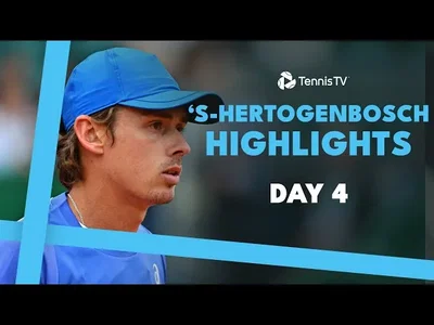 Regardez De Minaur vs Bergs, Popyrin vs Paul, Korda vs Nardi, Bautista Agut vs Raonic et Vukic vs Khachanov. Voici les temps forts de la quatrième journée à 'S-Hertogenbosh