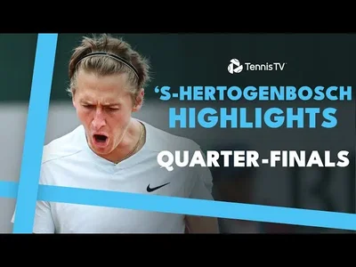 Regardez Korda vs Paul, De Minaur vs Raonic, Griekspoor vs Vukic et Humbert vs Brouwer. Voici les temps forts de la cinquième journée à 'S-Hertogenbosh (quarts de finale)