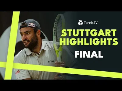Les meilleurs moments de la finale entre Draper et Berrettini sur le gazon de Stuttgart.